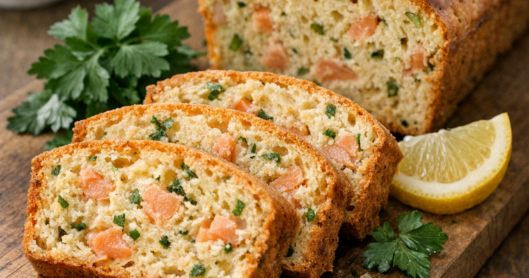 Plumcake al Salmone: soffice, profumato e irresistibile.