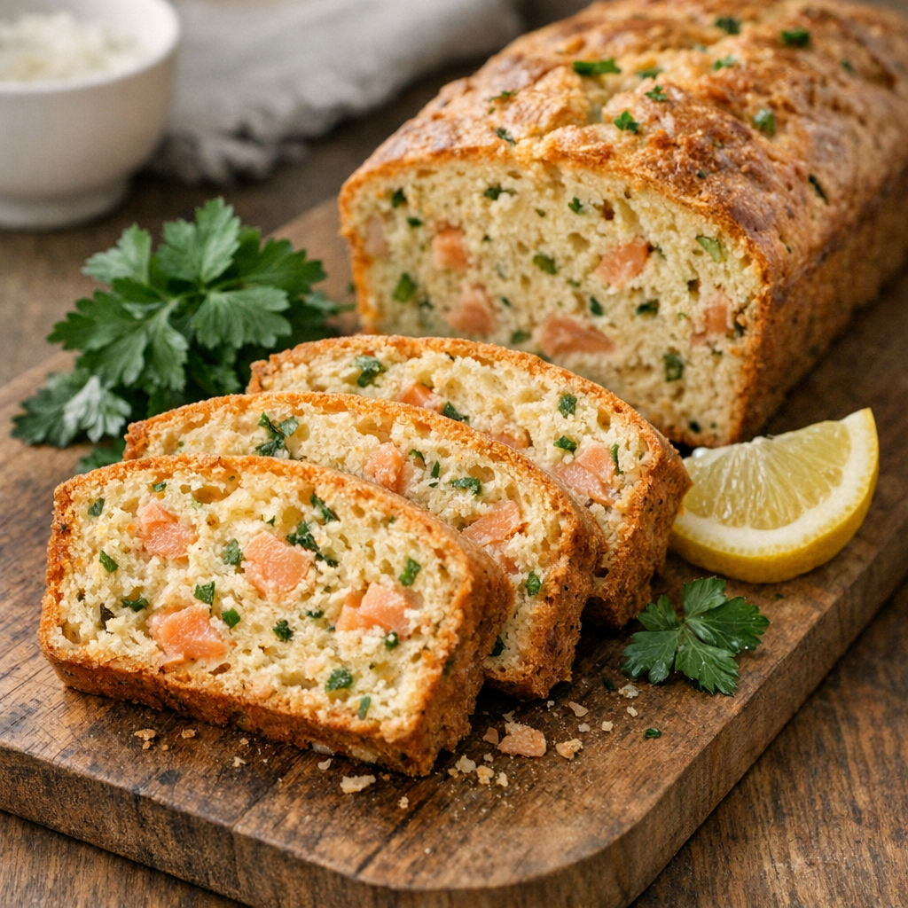 Plumcake al Salmone: soffice, profumato e irresistibile.