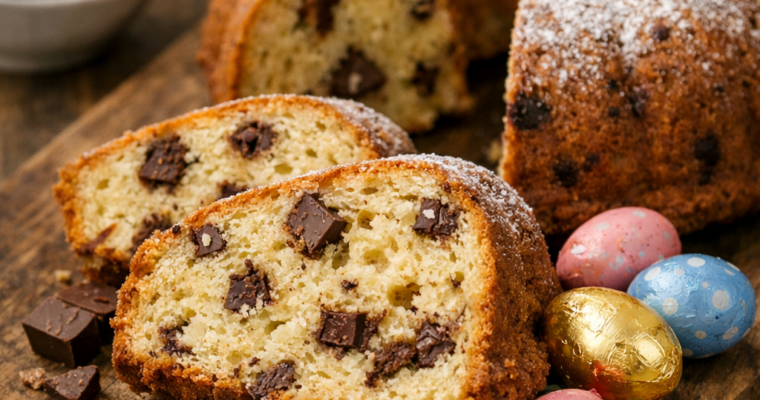 Ciambellone con Uova di Pasqua: il dolce del riciclo goloso.
