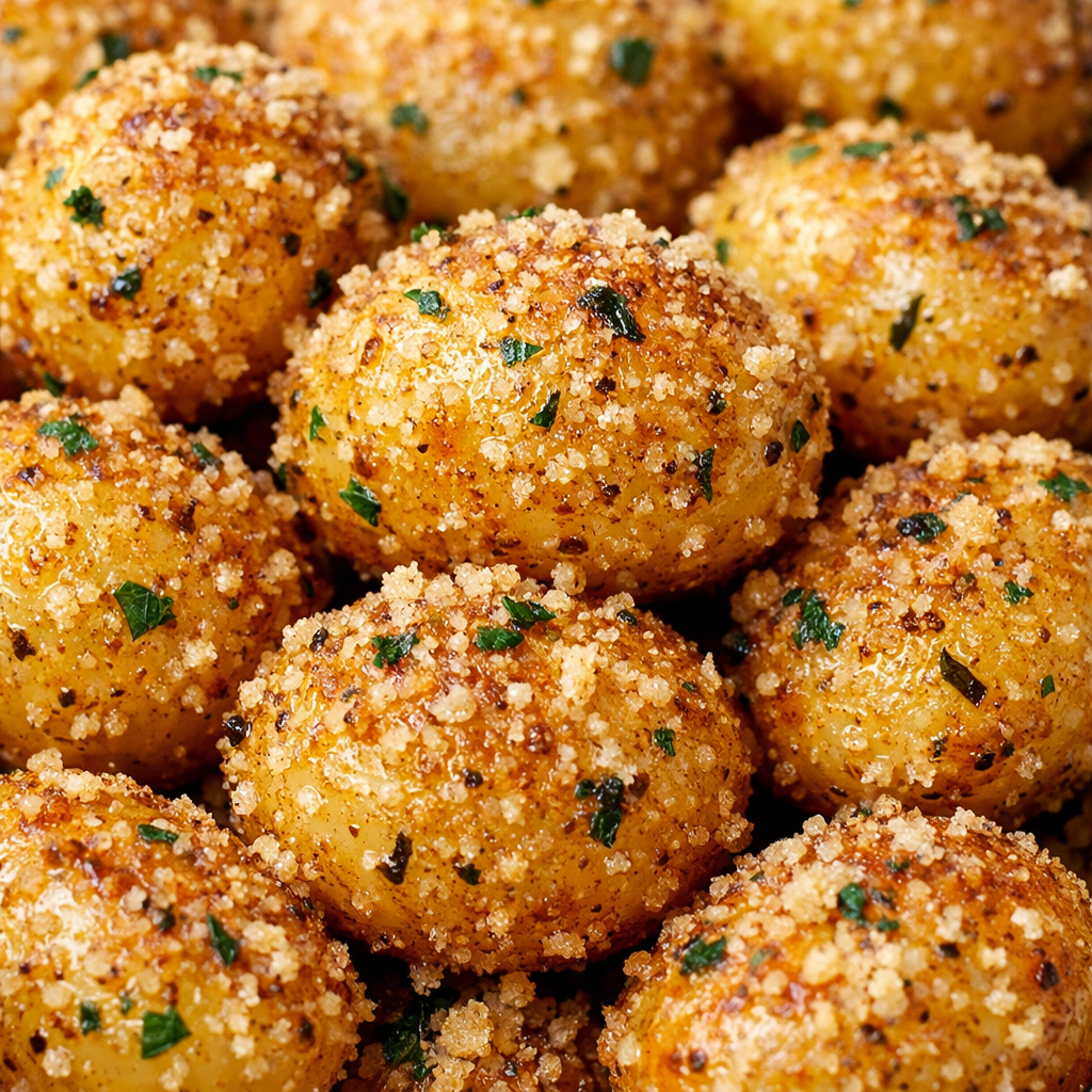 Patate Sabbiose al Forno: Il Contorno Croccante e Irresistibile