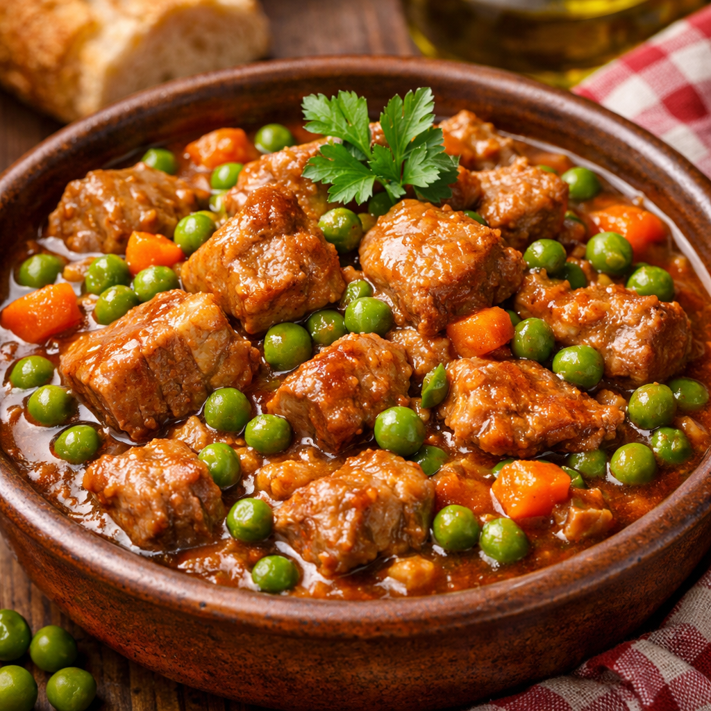 Spezzatino di Vitello con Piselli: Il Comfort Food Classico e Tenerissimo