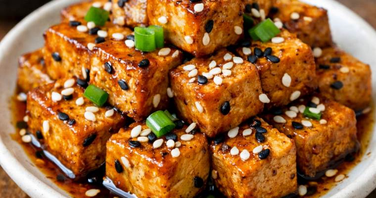 Tofu Marinato alla Soia e Sesamo: Il Piatto Orientale Croccante e Saporitissimo