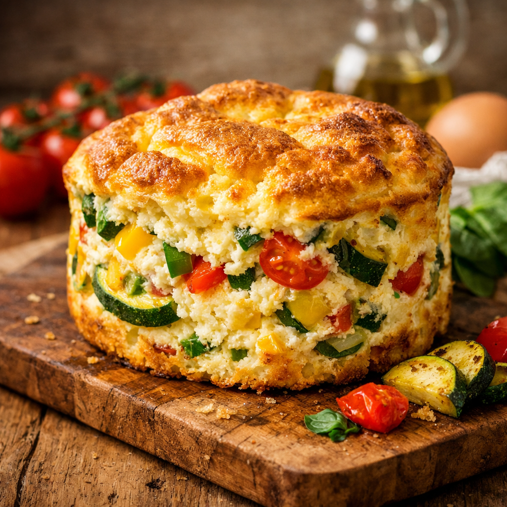 Frittata Altissima al Forno con Verdure: Il Comfort Food Soffice e Irresistibile