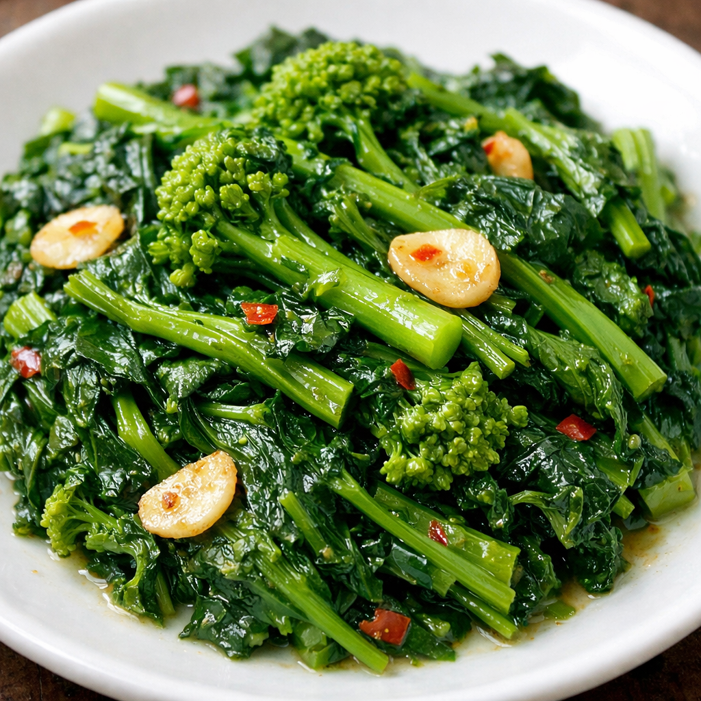 Cime di Rapa Saltate: Il Contorno Tradizionale Saporito e Irresistibile