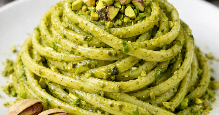 Le Linguine al Pesto di Pistacchio: Il Primo Piatto Cremoso e Irresistibile