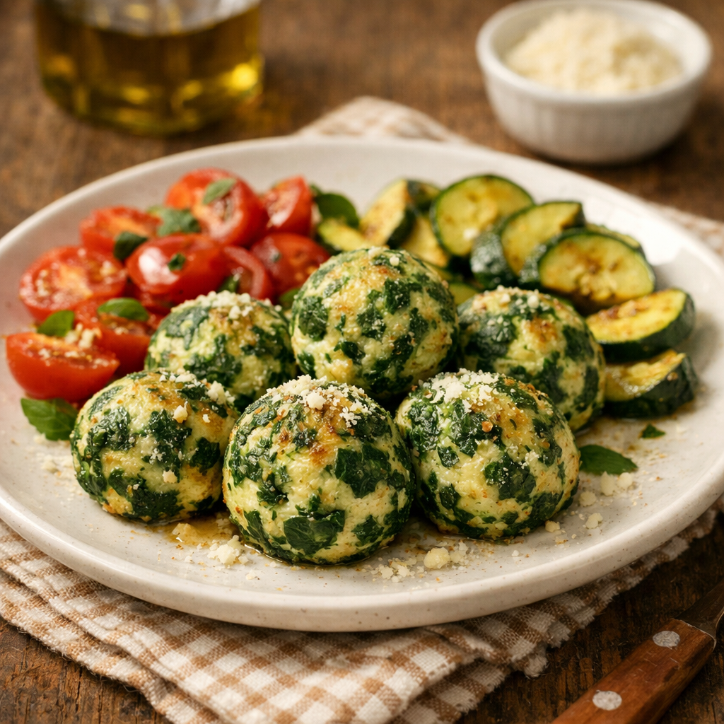 Polpette di Ricotta e Spinaci: Il Comfort Food Vegetariano Morbidissimo e Leggero