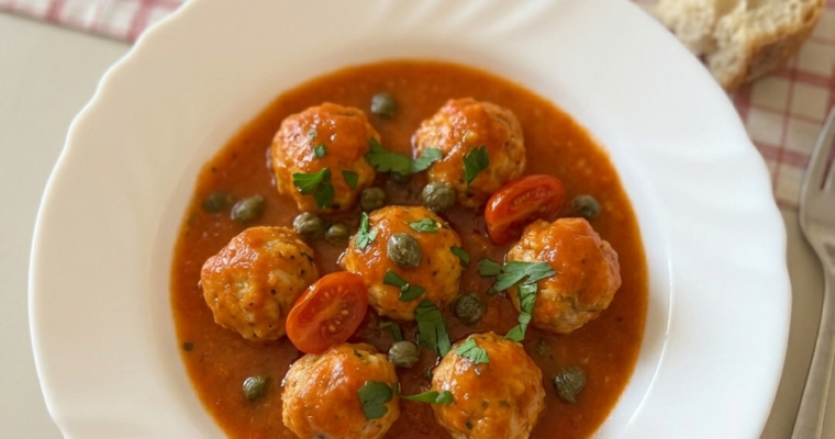 Polpette di Merluzzo al Sugo di Datterini e Capperi: Il Comfort Food di Mare Tenerissimo e Saporito