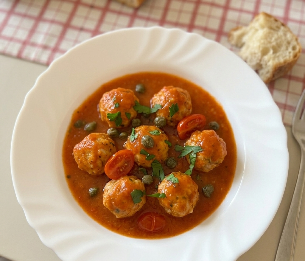 Polpette di Merluzzo al Sugo di Datterini e Capperi: Il Comfort Food di Mare Tenerissimo e Saporito
