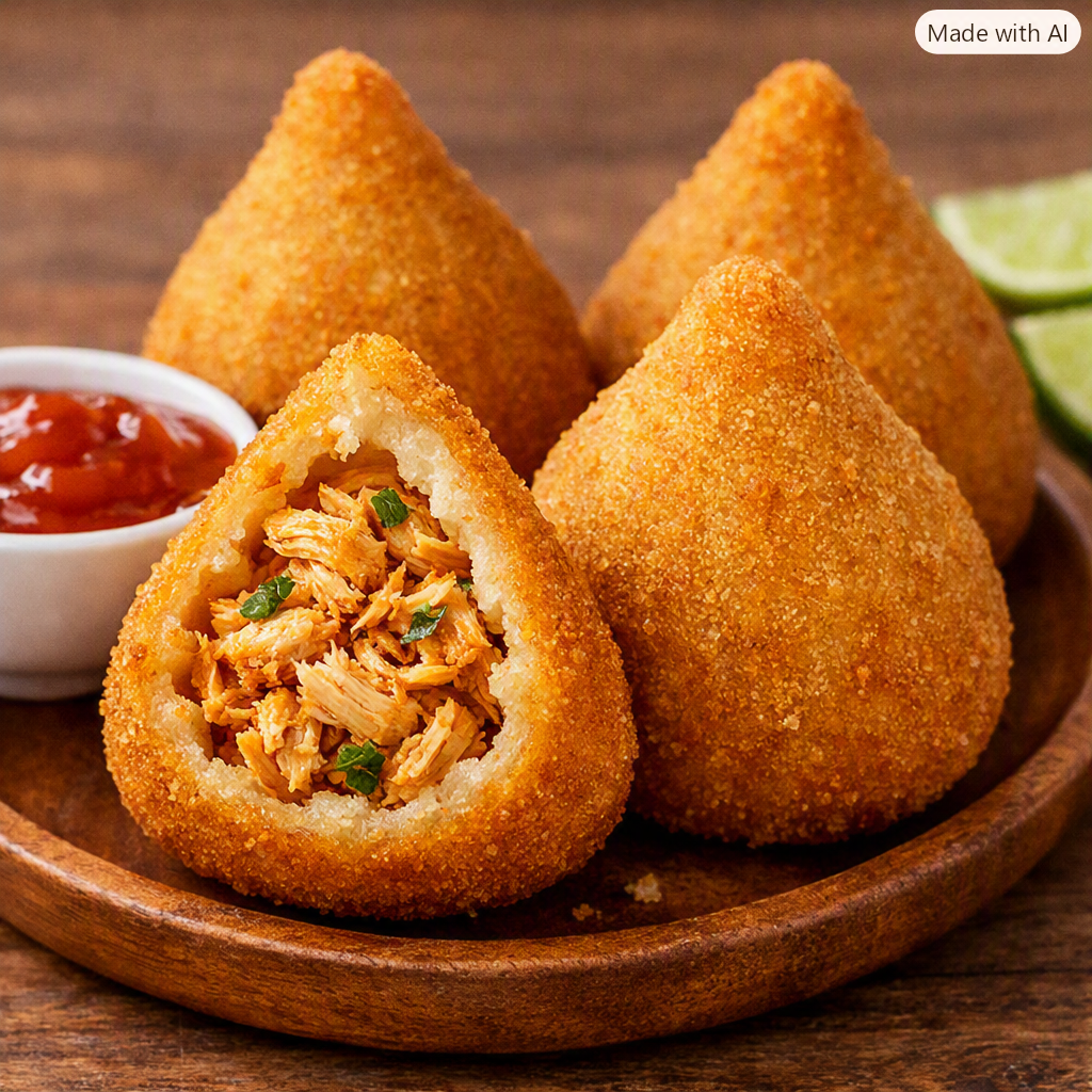 Coxinhas di Pollo Brasiliane: Il Finger Food Croccante e Irresistibile