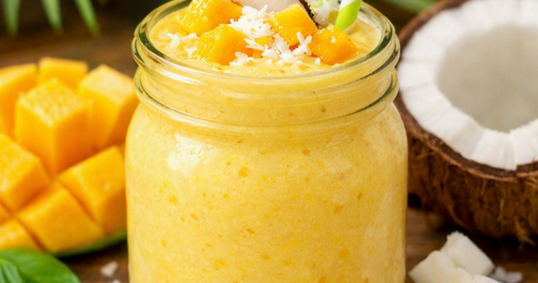 Smoothie Tropicale Cocco e Mango: Il Sorrisetto Estivo in un Bicchiere