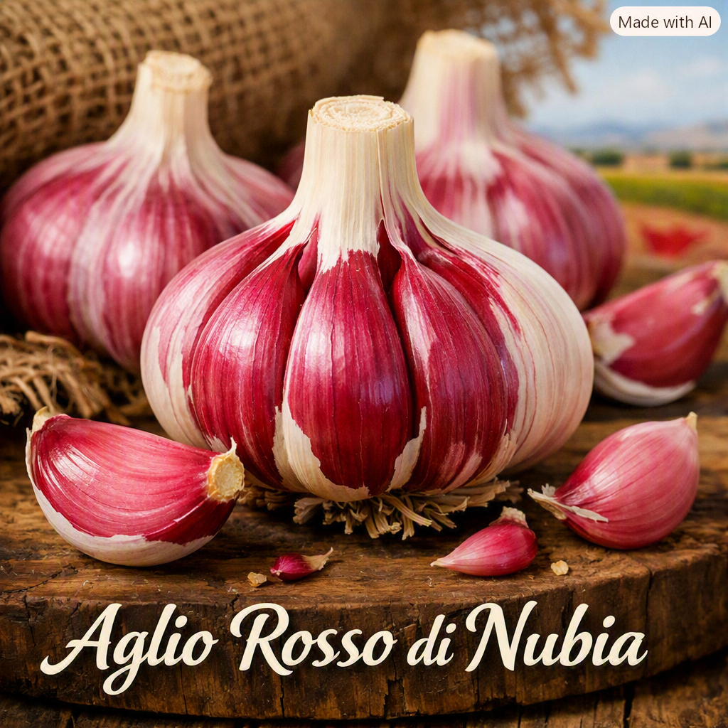 L’Aglio Rosso di Nubia e il Respiro di Trapani: Storia Storica di un Bulbo Prodigioso