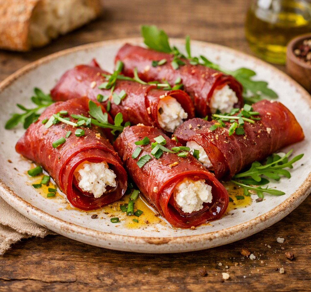 Involtini di Bresaola e Caprino: Il Finger Food Elegante, Fresco e Velocissimo