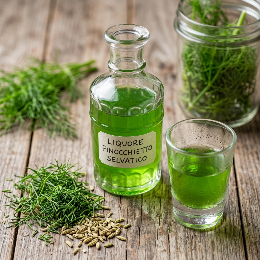Liquore al finocchietto selvatico: la ricetta perfetta per un digestivo profumato e genuino