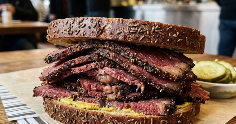 Pastrami: Il Viaggio di una Carne Nomade dai Balcani ai Diner Americani