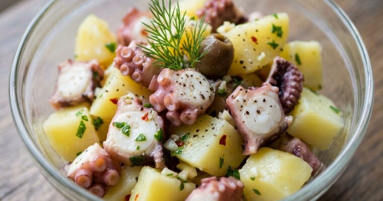 L’Insalata di Polpo e Patate Morbidissima