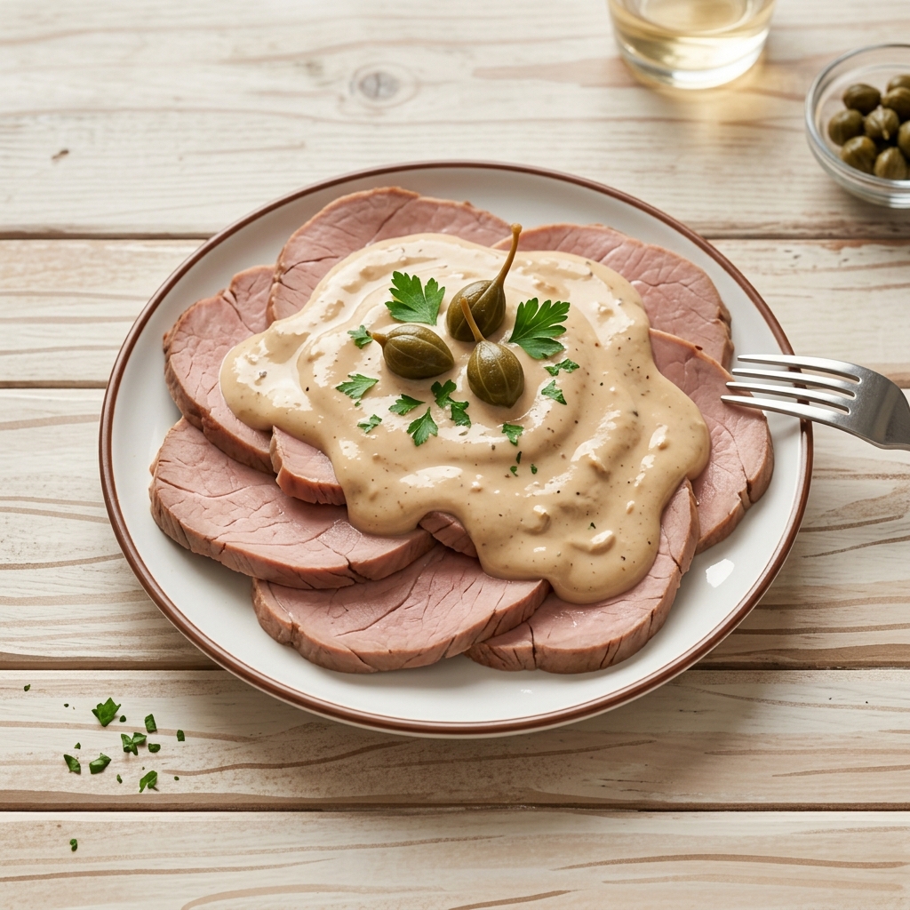 Vitello Tonnato: Il Grande Classico Piemontese Morbidissimo e Cremoso
