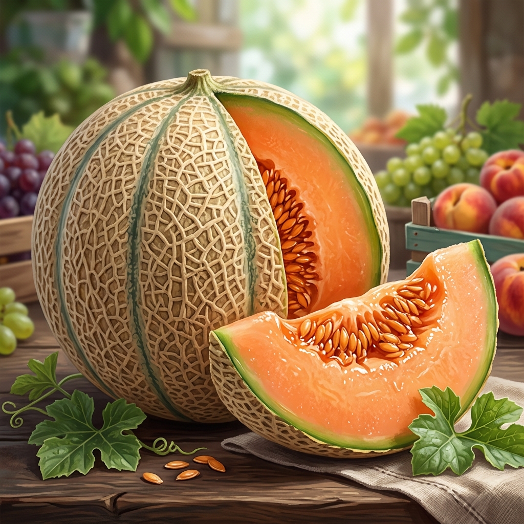Il Melone Cantalupo: Il Viaggio del Frutto d’Oro che Venne dal Mare